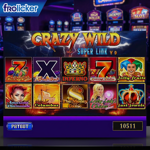 CRAZY WILD V9 FRO บอร์ดเกมอาร์เคดจอเดี่ยว ยี่ห้อ FRO รุ่นภาษาอังกฤษ สำหรับเครื่องเล่นเกมหยอดเหรียญ ผลิตในไต้หวัน - Product Image 3