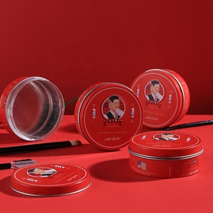 Al por mayor personalizado <span class=keywords><strong>en</strong></span> relieve de pelo pomada de contenedor de plástico con impreso oro de pelo pomada de <span class=keywords><strong>estaño</strong></span> - Product Image 3