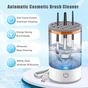 Máquina Limpiadora de Brochas de Maquillaje Eléctrica Automática, Secadora y Centrifugadora de Brochas Cosméticas - Product Image 6