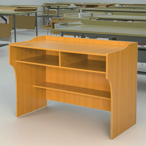 Personalizado madeira discurso palestra mesa arte mobiliário escolar mesa do professor para a educação ou leitura tabela na biblioteca - Product Image 3