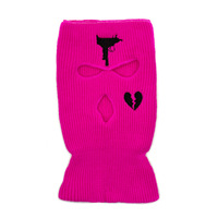 Cagoule 3 trous topless pour femmes masque de ski personnalisé avec lunettes oem masque de ski en tricot acrylique cagoule masque de ski créatif s'adapte aux cheveux longs