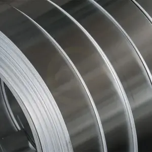 A1050 H14 H24 Strip kumparan aluminium huruf saluran 1050 1060 1100 Strip koil aluminium untuk huruf kanal