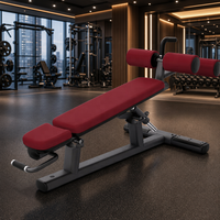 Équipement de musculation et de fitness de haute qualité, export direct d'usine, pour salle de sport commerciale et usage domestique, planche réglable avec garantie