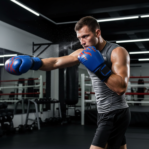 Guantes de Boxeo Coloridos para Niños de 6 a 15 Años, de Cuero PU Suave y Transpirable, Ecológicos, Duraderos y Cómodos para <span class=keywords><strong>Muay</strong></span> <span class=keywords><strong>Thai</strong></span> - Product Image 5