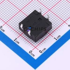 TSW12111-058B511BA Tactile Switch Through hole-4P,11.7x11.5mm Switch Single Pole Single Throw Round Button 2.8N 11.7mm - Product Image 2