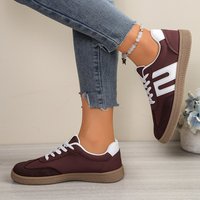 Nouvelle collection été 2025 de chaussures pour femmes pour le commerce extérieur : chaussures de sport décontractées plates, polyvalentes, peu profondes et à semelle souple