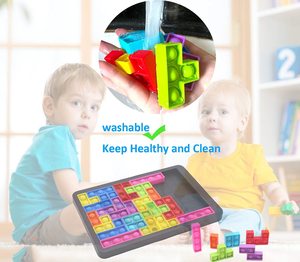 Đồ Chơi Trí Tuệ Push <span class=keywords><strong>Pop</strong></span>, Đồ Chơi Bong Bóng, Thần Tài, 27 Miếng, Ghép Hình Bằng Silicon, Bảng Trò Chơi Câu Đố Nga Để Giảm Căng Thẳng - Product Image 4
