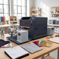 Imprimante numérique rotative CMYK pour étiquettes en rouleau, machine d'impression numérique rouleau à rouleau, équipement d'impression jet d'encre pour autocollants en papier auto-adhésifs