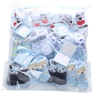 Vente en gros de chaussettes pour bébés de 0 à 3 <span class=keywords><strong>mois</strong></span>, chaussettes en coton pour filles et garçons, ensembles de chaussettes pour nouveau-nés - Product Image 6