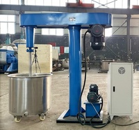 500L peinture dispersant malaxeur 7.5KW haute vitesse revêtements acryliques disperseur émulsion dissolvant Dispersion dissolvant mélangeur