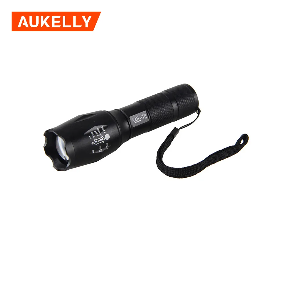 1000 Lumens Rechargeable Tactical Flashlight Water Resistant Super Bright Outdoor Torch Light