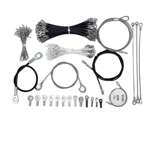 1.5mm dây thép không gỉ dây cáp với lỗ gắn thiết bị đầu cuối ống uốn cáp Lug Dây rope Sling - Product Image 6