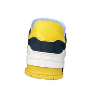 รองเท้าผ้าใบเทรนเนอร์สุดหรูสำหรับผู้ชายและผู้หญิง รองเท้ากีฬาบาสเก็ตบอลลำลอง พร้อมโลโก้ เหมาะสำหรับฤดูหนาว ฤดูใบไม้ร่วง ฤดูร้อน ฤดูใบไม้ผลิ ใช้เดินหรือวิ่งได้ - Product Image 6