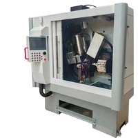 Machine de rectification universelle CNC pour lames de scie circulaires en alliage, commande PLC, multi-tension (220V/380V), usage intensif