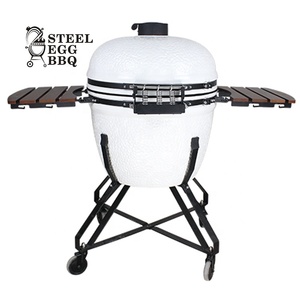 2020 SEB KAMADO/de huevo de acero barbacoa 2in1 carbón <span class=keywords><strong>griller</strong></span> filete 26 pulgadas blanco xxxl kb10 comado ynni grillkamado de los fumadores - Product Image 1