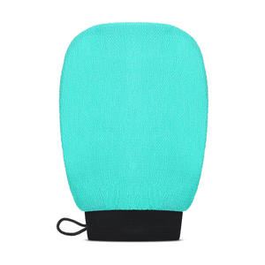 ถุงมือขัดผิวแบบโมร็อกโก โลโก้ฮัมมัม สำหรับทำความสะอาดผิวกายอย่างล้ำลึก ขจัดเซลล์ผิวที่ตายแล้ว ทำจากใยวิสโคส - Product Image 1