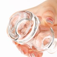 Flacons en verre carrés vides de luxe 100 ml 30 ml Design fantaisie pour parfums Flacon de parfum unique
