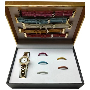 Customized Logo <strong>Interchangeable</strong> Women <strong>Watch</strong> <strong>Straps</strong> and Rings Gift <strong>Set</strong> Ladies Interchange <strong>Straps</strong> <strong>Watch</strong> <strong>Set</strong> - Product Image 6
