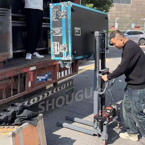 Elevador carga equipamento sistema som Empilhador empilhadeira elétrica para carregar caixa iluminação - Product Image 6