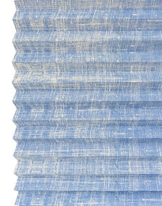 Persiana plisada inalámbrica <span class=keywords><strong>azul</strong></span> ciega filtrante de luz para decoración del hogar - Product Image 5