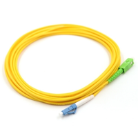 Cordon Fibre Optique Simplex LC UPC Vers SC APC 2.0mm G657A1 OS2 Monomode 1m 2m
