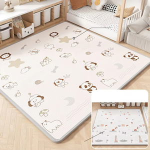 <span class=keywords><strong>Tapis</strong></span> de Jeu Bébé XPE Pliable et Épais de 2,5 cm à Vendre, Résistant aux Taches d'Eau pour Activités et Ramper dans le Salon - Product Image 5
