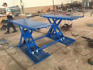 Lift Mobil Gunting Hidrolik Portabel Bertingkat Sedang Bekas Lift Mobil Gunting Elektrik Kecil - Product Image 4