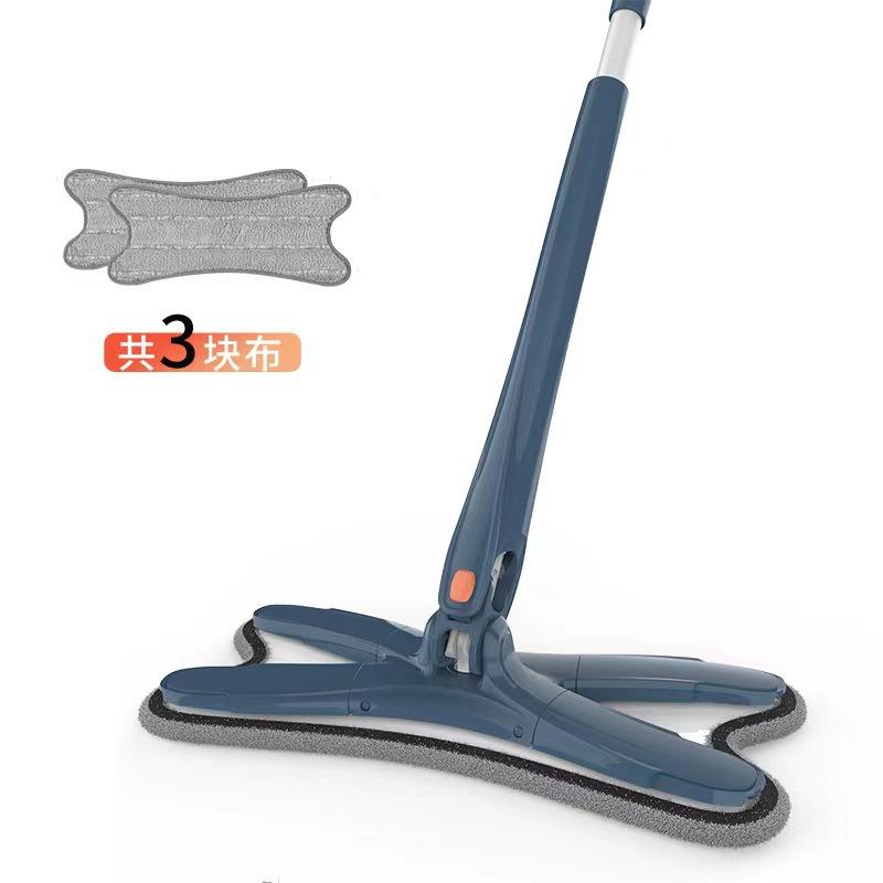 Serpillère imitation bleu paon essorée à la main [3 chiffons]