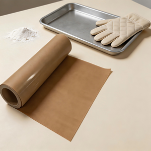 Tissu en <span class=keywords><strong>fibre</strong></span> <span class=keywords><strong>de</strong></span> <span class=keywords><strong>verre</strong></span> enduit <span class=keywords><strong>de</strong></span> PTFE en gros pour <span class=keywords><strong>la</strong></span> cuisson et les machines <span class=keywords><strong>de</strong></span> scellage industrielles - Product Image 4