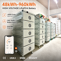 Système de stockage d'énergie LiFePO4 modulaire et évolutif haute tension 50 kWh 100 kWh 200 kWh 300 kWh 30 kW 50 kW C&I ESS