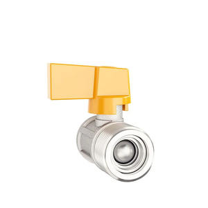 Válvula de Bola de Latón Personalizada para Gas de 1/2 Pulgada - con Interruptor de Encendido/Apagado para Líneas de Gas Domésticas - Product Image 2