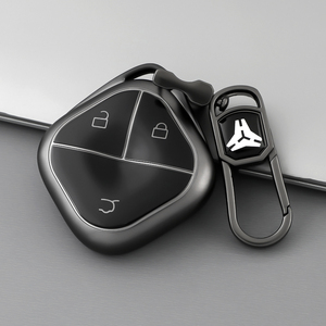Funda suave de TPU para llave de coche, funda de carcasa para SGMW WULING Airev Baojun KiWiEV Bingguo SUNSHINE MINI EV, llaveros, llavero, bolsa - Product Image 4