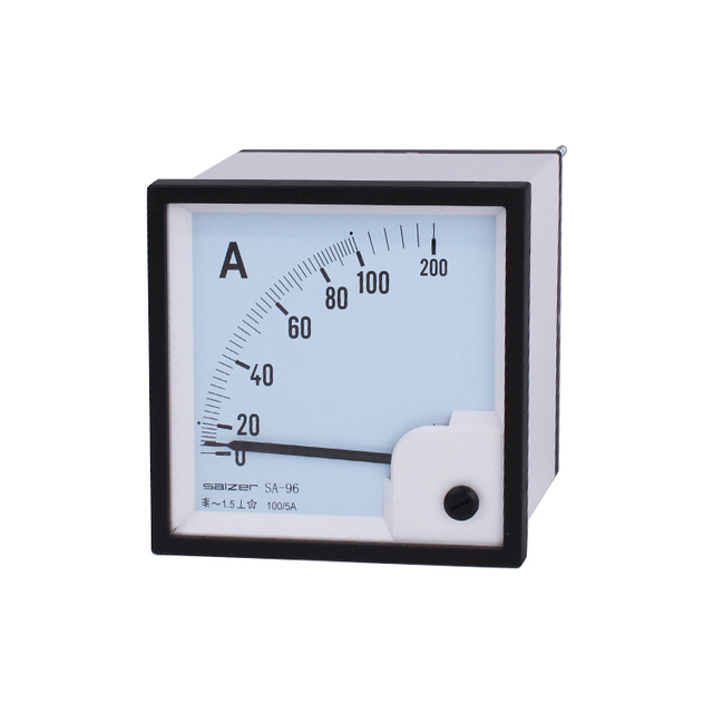 SALZER  SA-T96A(F) AC Analog Panel Meter Ammeter Moving Iron  96x96mm CE Approved