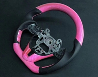 Roda Kemudi Serat Karbon Kustom Cocok untuk Roda Kemudi Mobil Mazda 3 Mazda 6 Cx5 Rx8 Mx5 Cx9 Cx30