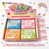 Jouet Squishy en PU en forme de Biscuit à Rebond Lent, Jouets Sensoriels Anti-Stress, Boîte Mystère, Jouets Promotionnels en Gros