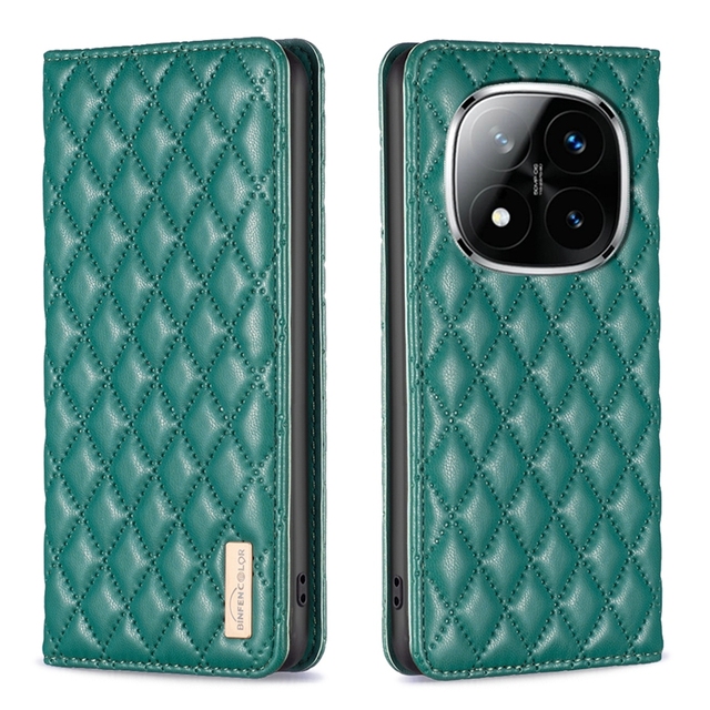 Colorful PU Leather Flip Wallet Case With Card Slots Protective Stand Holder Phone Case for Xiaomi Redmi Note 14 Pro 4G Poco X7