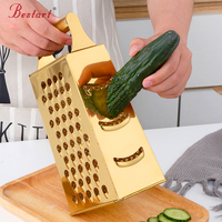 Groothandel RVS Fruit- en Groentehakker Professionele Keukenaccessoires Handmatige Rasp