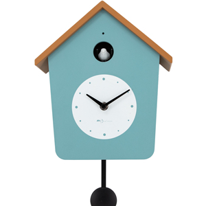 Horloge à pendule en plastique 92244 avec carillon, horloge murale à pendule, horloge à coucou - Product Image 1