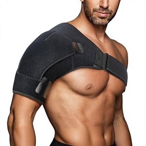 Supporto per <span class=keywords><strong>Spalla</strong></span> Regolabile con Cinghia Singola, Previene Distorsioni e Disarticolazioni, Elastico e Traspirante - Product Image 2