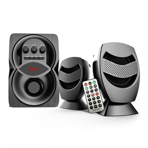 Bằng Gỗ Chuyên Nghiệp Hệ Thống Âm Thanh <span class=keywords><strong>2.1</strong></span> USB FM Bt Điều Khiển Từ Xa Loa Siêu Trầm Loa Cột Hoạt Động - Product Image 3