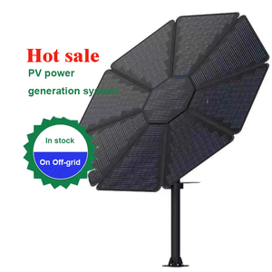 Sistema Solare da 1kW, Impianto Solare a Girasole On/Off Grid 600W 1400W, Sistemi di Accumulo Solare per Casa, Giardino, Parcheggio - Product Image 1