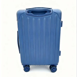Best Seller Superior Polycarbonate Luggage <b>Suitcase</b> Aluminum Trolley With Eight Wheels And Two Handles For Smooth Mobility - Product Image 1