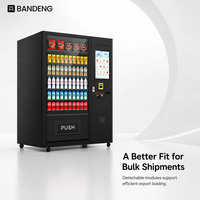 Distributeur automatique combiné BANDENG 6610 22T, capacité de 70 à 80 unités, aménagement de conteneur de 40 pieds pour une meilleure planification des conteneurs pour les programmes de distribution en gros