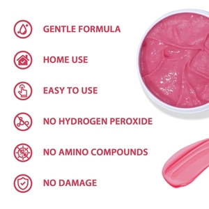<span class=keywords><strong>Masque</strong></span> capillaire nourrissant au kératine et au collagène, teinte rose, pour la rénovation de la couleur, marque privée OEM ODM - Product Image 5