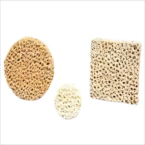 New In 2024 Ceramic Foam Filter For Foundry Sicilian Ceramic Filter Factory Supply Porous Foam Ceramic