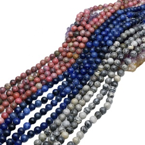 4mm 6mm 8mm venature <span class=keywords><strong>blu</strong></span> all'ingrosso <span class=keywords><strong>luna</strong></span> abbellita gemma naturale in <span class=keywords><strong>pietra</strong></span> e cristallo artigianato perline sciolte per la creazione <span class=keywords><strong>di</strong></span> gioielli - Product Image 5