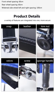 Tinggi dapat disesuaikan, perangkat rehabilitasi penyandang cacat, kaki bawah untuk rehabilitasi dewasa - Product Image 4