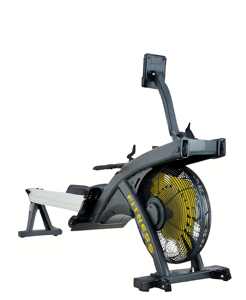 Rameur <span class=keywords><strong>d</strong></span>'air pour la salle de sport ou la maison - Appareil <span class=keywords><strong>d</strong></span>'exercice de rameur avec moniteur numérique Mesure le temps, la distance de course, les calories brûlées - Product Image 4