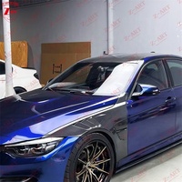 Aile avant en fibre de carbone Z-ART F80 F82 pour BMW M3 M4 2014-2020, aile avant à persiennes en fibre de carbone pour BMW M4 M3 F80 F82