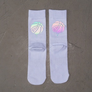 Calzini riflettenti <span class=keywords><strong>da</strong></span> <span class=keywords><strong>notte</strong></span> di tendenza della personalità calzini sportivi <span class=keywords><strong>da</strong></span> basket Unisex <span class=keywords><strong>da</strong></span> uomo - Product Image 4